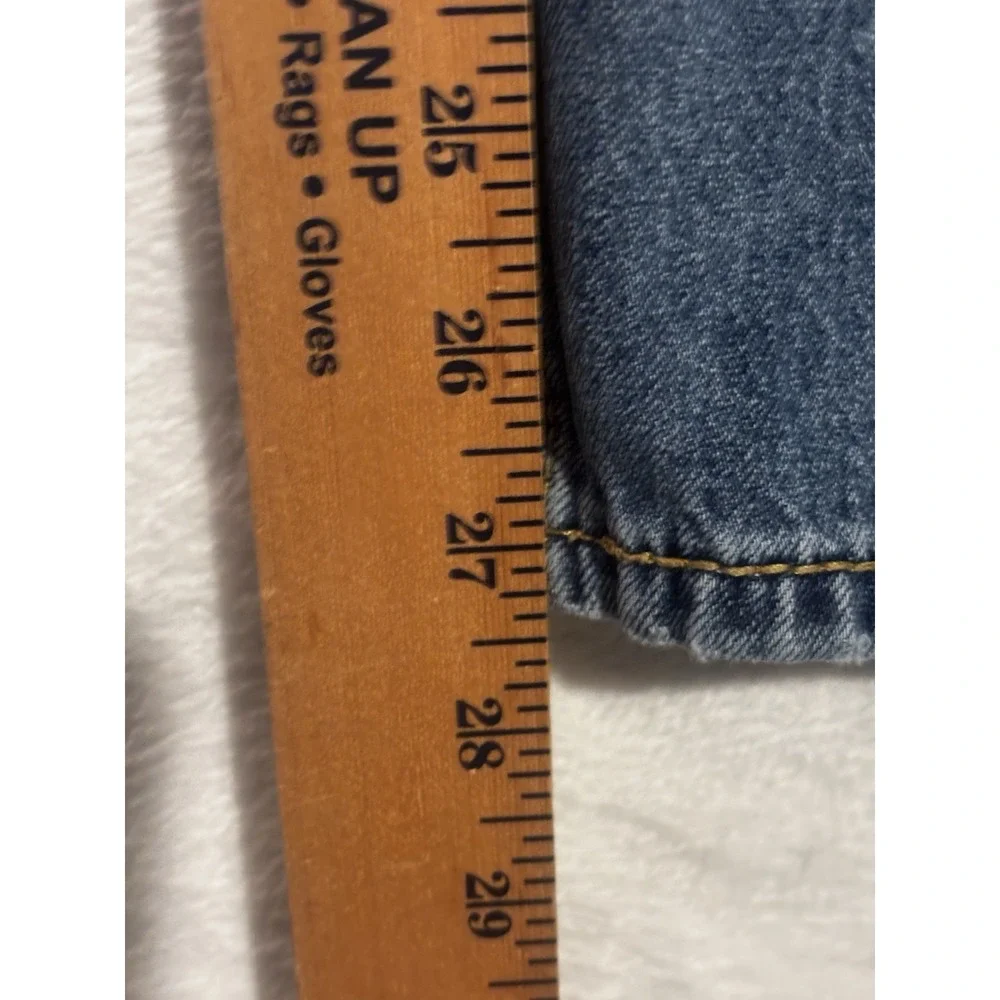 Levis 502 Jeans Mens 36x29 (actual 36x27) Stretch Med‎ Wash All Seasons Distress